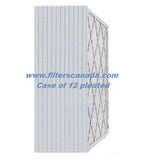 1"  Custom Size  Merv 8 Standard Pleated - Case of 12