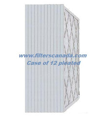 1"  Custom Size  Merv 8 Standard Pleated - Case of 12