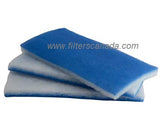 Poly Media Pads 16x25x2 - 10 Pack