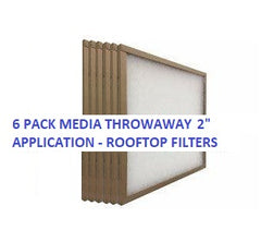 2"  Custom Size  Poly/Fiberglass Throwaway - Case of 6