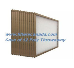1"  Custom Size  Poly/Fiberglass Throwaway - Case of 12
